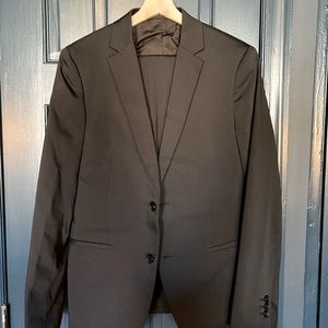 Theory Dark Navy Marlo Suit